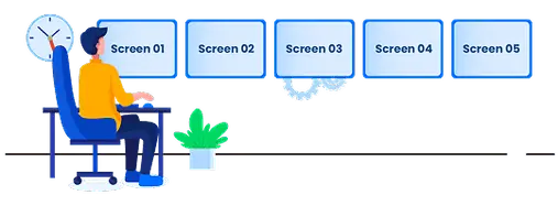 Multi-location management map view