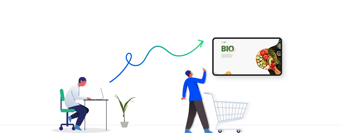 from idea to screen, digital signage made easy