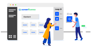 how to have digital signage at office for internal communications