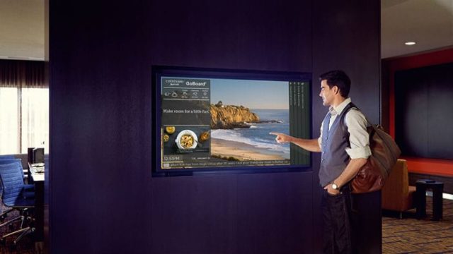 lobby digital signage cloud-based software business