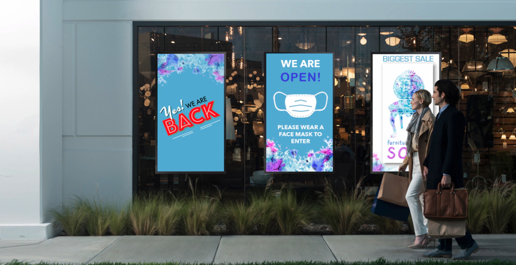 Black friday retail digital signage