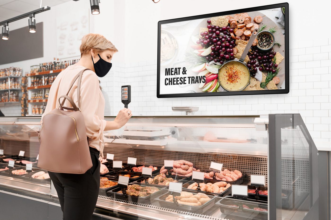 Digital Signage for Grocery Stores and Supermarkets Screenfluence